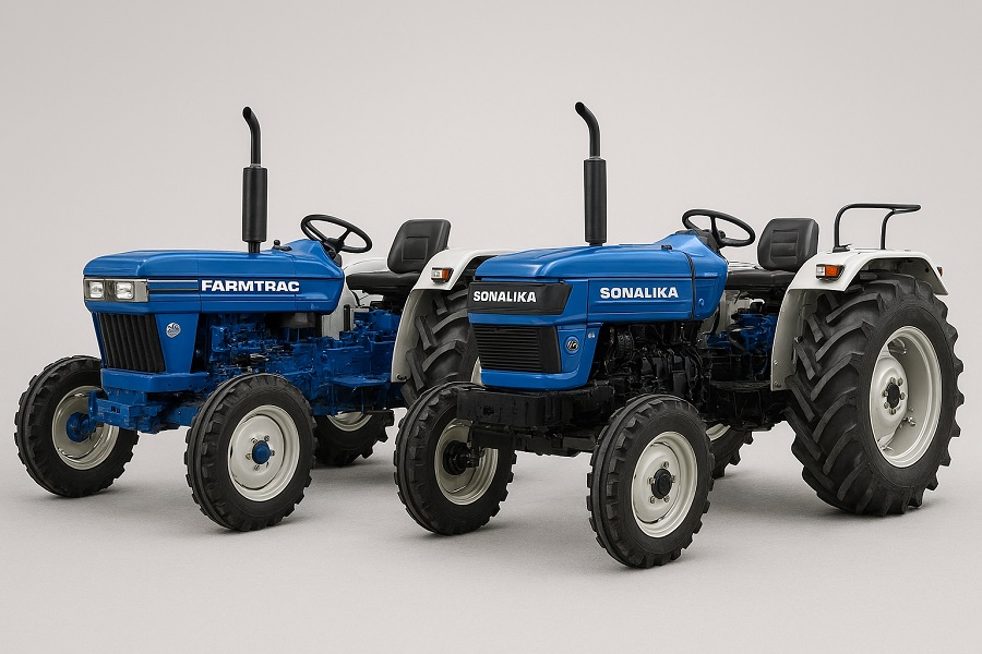 Head-to-Head: Farmtrac Champion 42 vs. Sonalika Tiger DI 42 PP 4WD